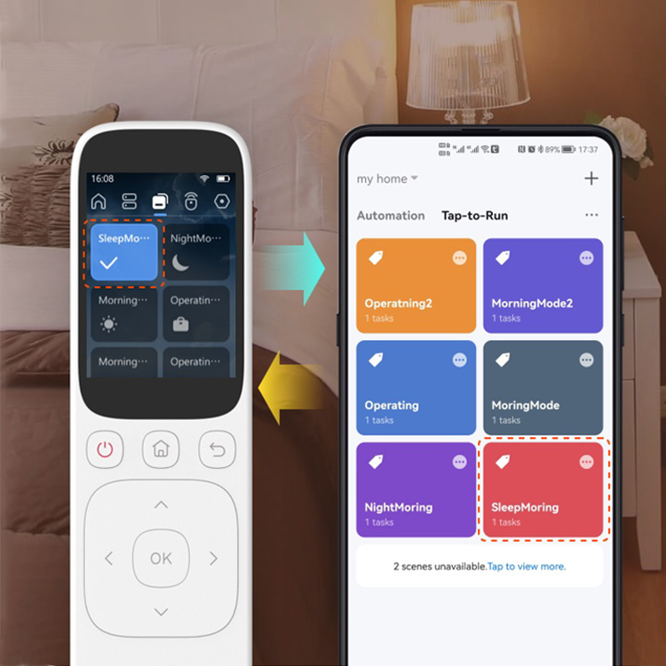Smart Home Gateway - جهاز تحكم منزلي ذكي محمول جديد