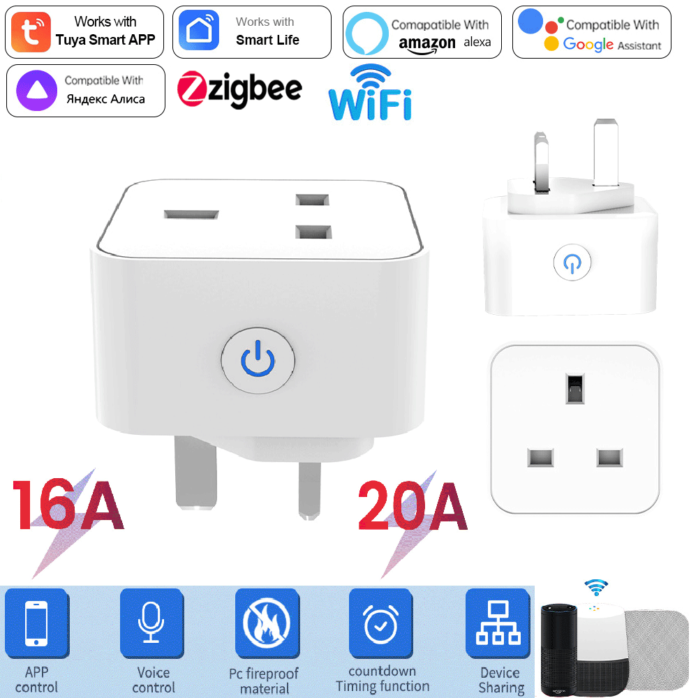 Smart Home Wiser - مقبس ذكي من تويا 16 أمبير/20