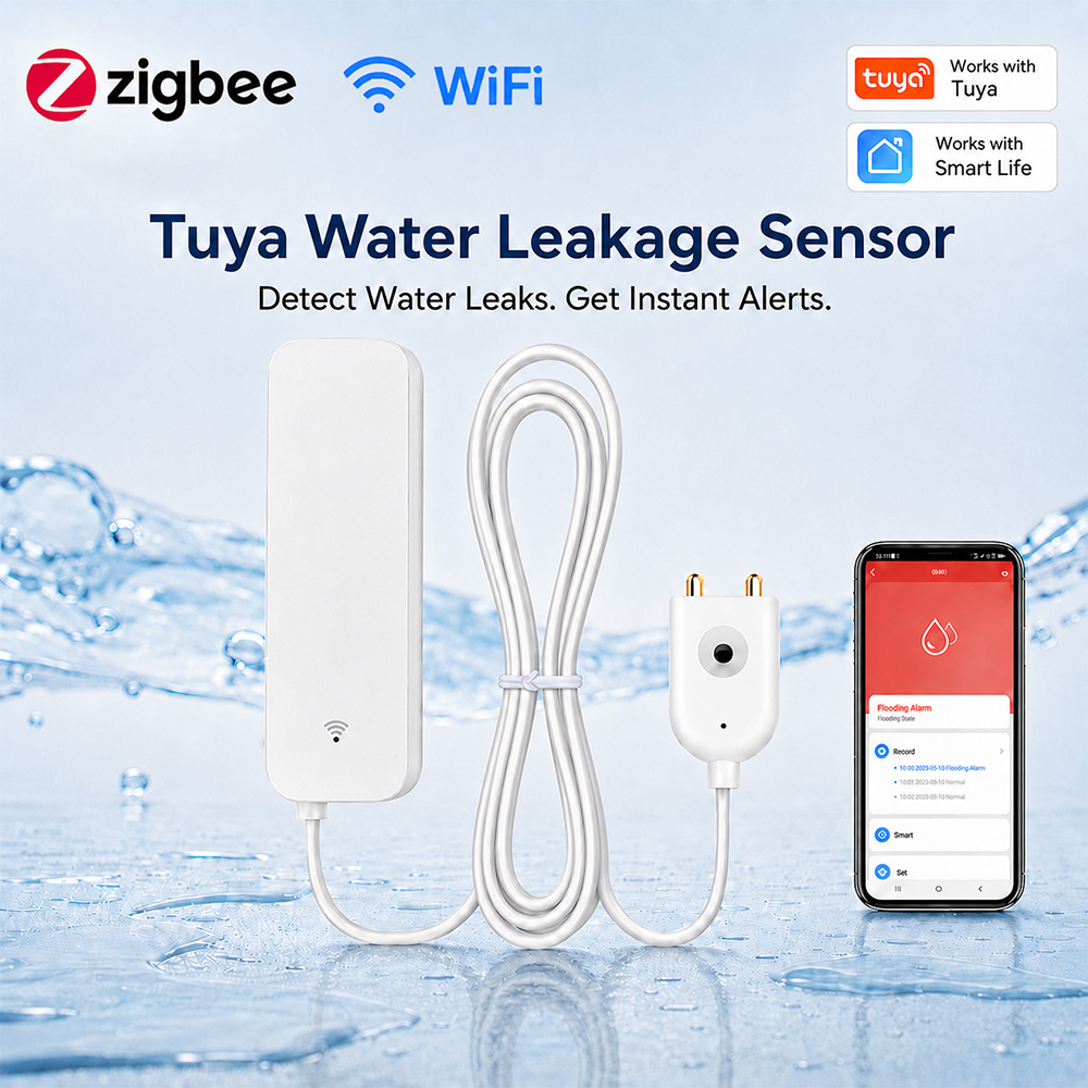 Wifi Water Sensor - جهاز استشعار تسرب المياه بتقنية ZigBee