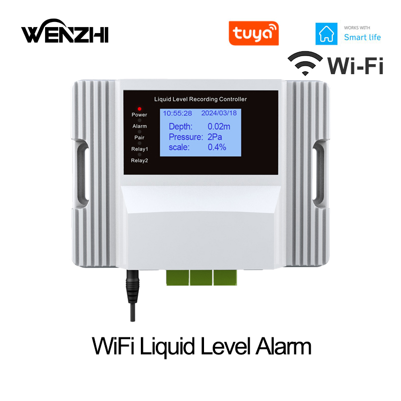 Smart Home Water Level Sensor - جهاز استشعار مستوى السوائل واي فاي