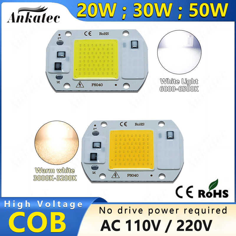 Smart Home Outdoor - 3000K 6000K LED COB رقاقة ضوء
