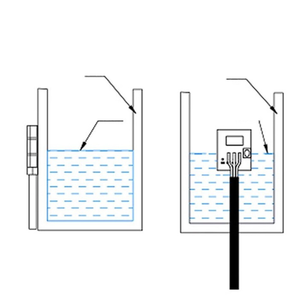 Smart Home Water Level Sensor - 2 قطعة وحدة استكشاف مستوى المياه