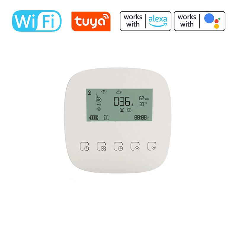 Smart Home Outdoor - محطة أرصاد جوية مع شاشة عرض