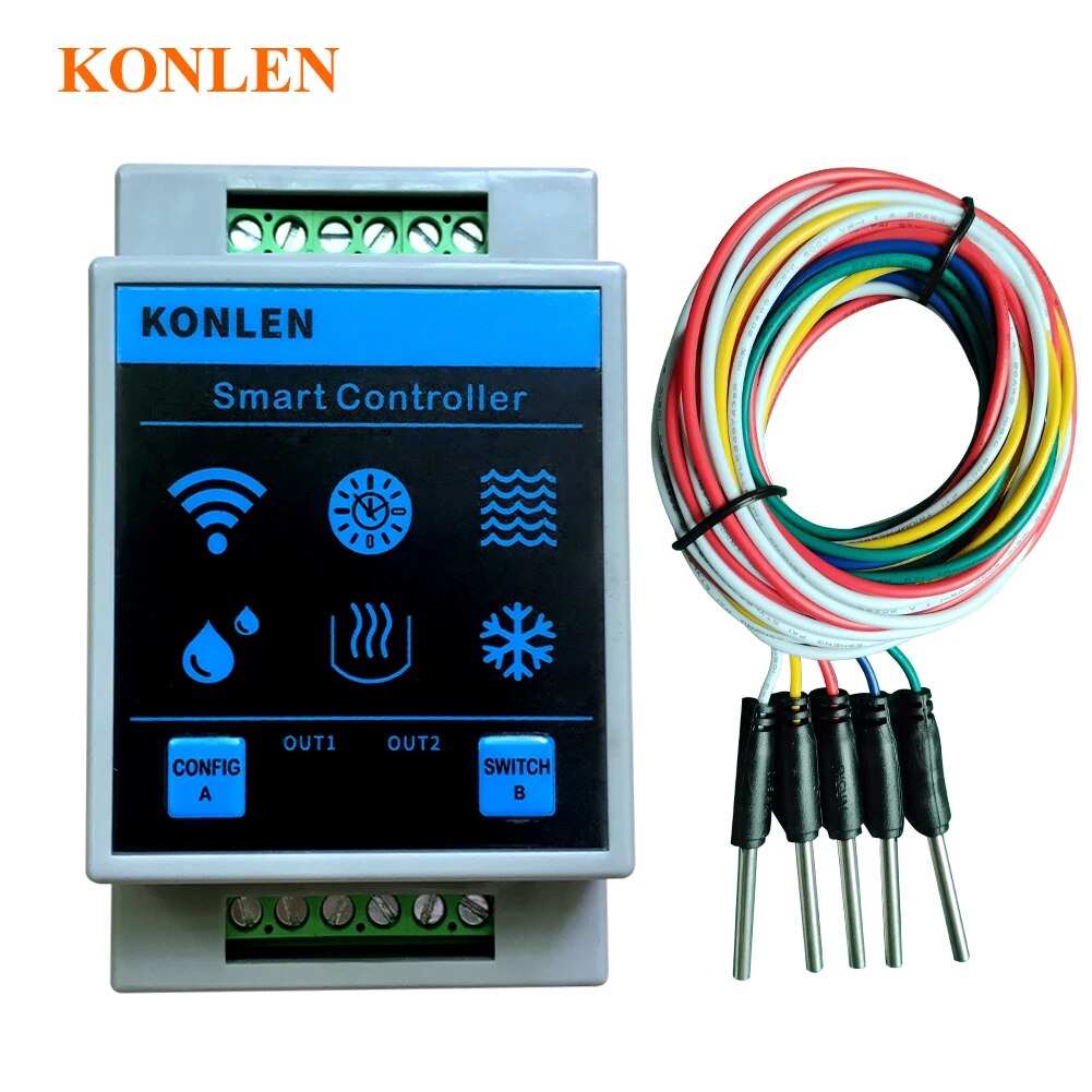 Smart Home Water Level Sensor - KONLEN Tuya مستشعر مستوى المياه واي