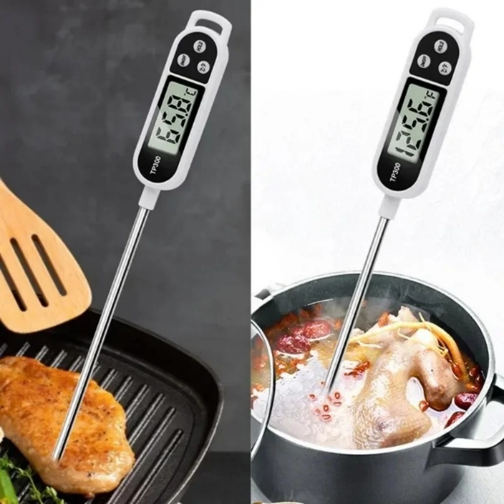 Smart Home Utensils - مقياس حرارة رقمي للمطبخ TP300، مقياس