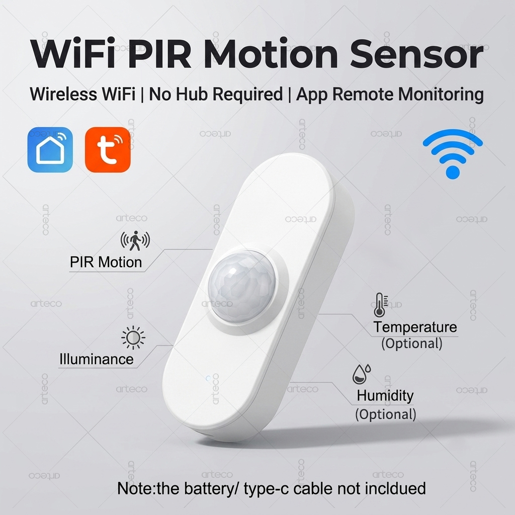 مستشعر حركة ذكي واي فاي من توي - مراجعة Smart Home Wiser وسعره