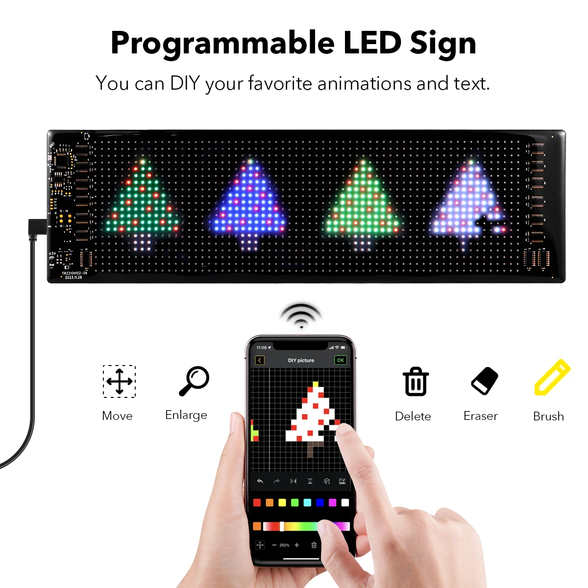 شاحنة سيارة عين الشيطان LED تس - مراجعة Smart Home Logo وسعره