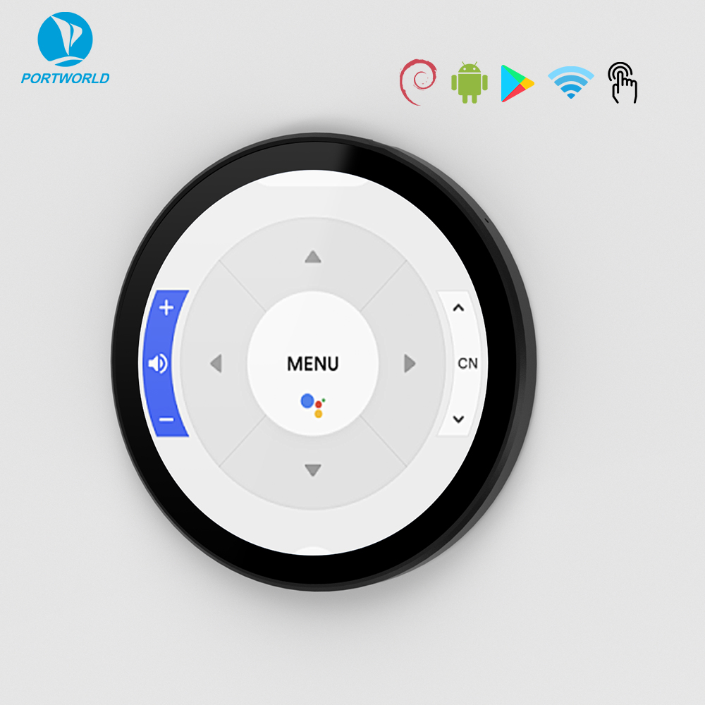 شاشة لمس دائرية 5 بوصة بنظام أ - مراجعة Smart Home Ui وسعره