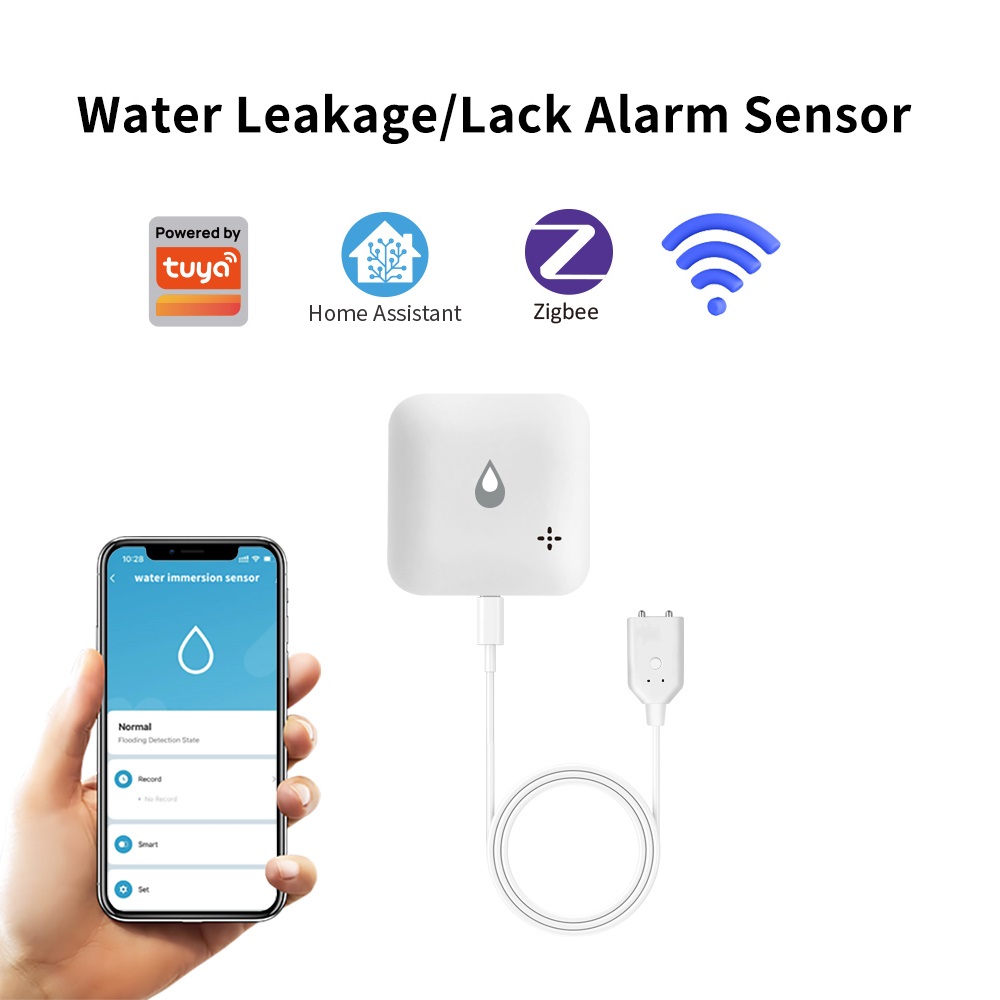 مستشعر تسرب المياه/انقطاع المي - مراجعة Smart Home Water Level Sensor وسعره