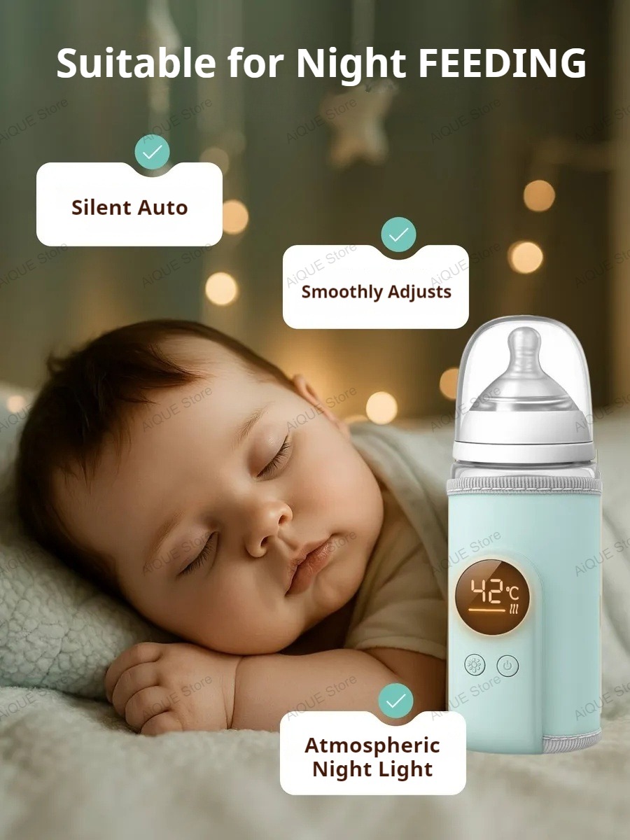 ايك يو اس بي 35-55 ℃   زجاجة ت - مراجعة Smart Baby Night Light وسعره