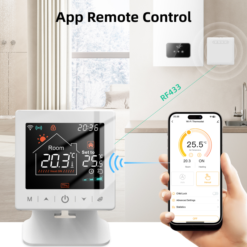 المنزل الذكي واي فاي ترموستات  - مراجعة Universal Remote Smart Home وسعره