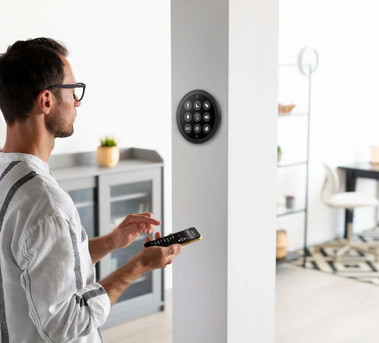شاشة لمس دائرية 5 بوصة بنظام أ - مراجعة Smart Home Ui وسعره