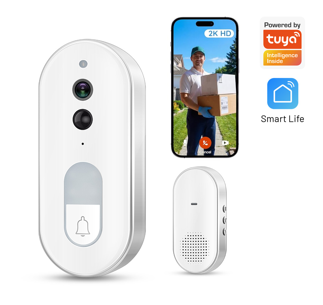 جرس باب ذكي لاسلكي من تويا مع  - مراجعة Smart Home Outdoor Camera وسعره