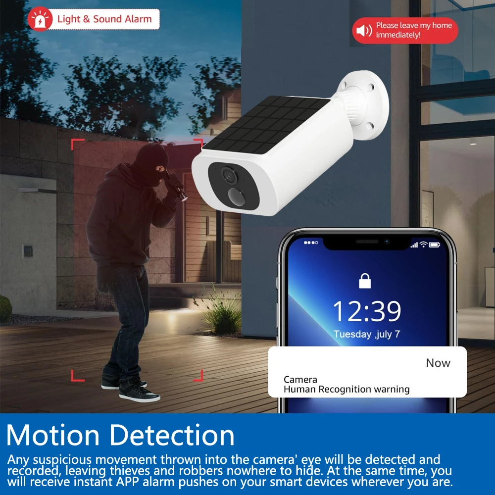 كاميرا خارجية لاسلكية تعمل بال - مراجعة Smart Home Wiser وسعره