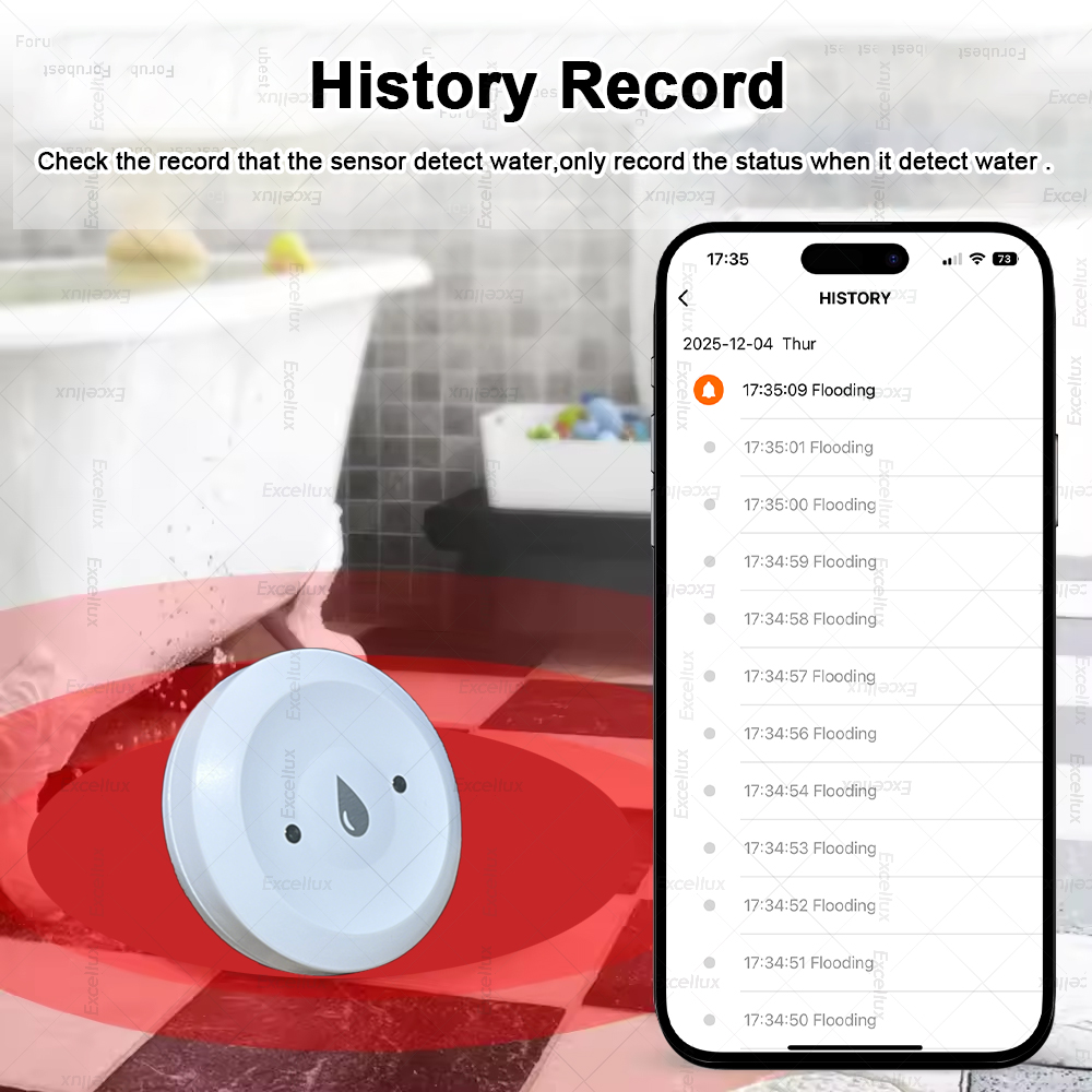 زيجبي كاشف المياه تسرب الاستشع - مراجعة Wifi Water Sensor وسعره