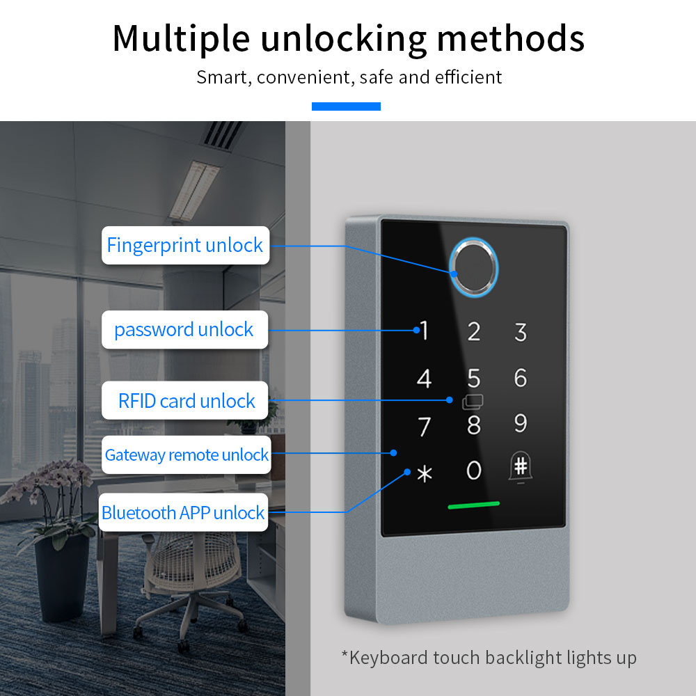 Nfc Tag Ttlock نقر نظام قفل ال - مراجعة Smart Home Logo وسعره
