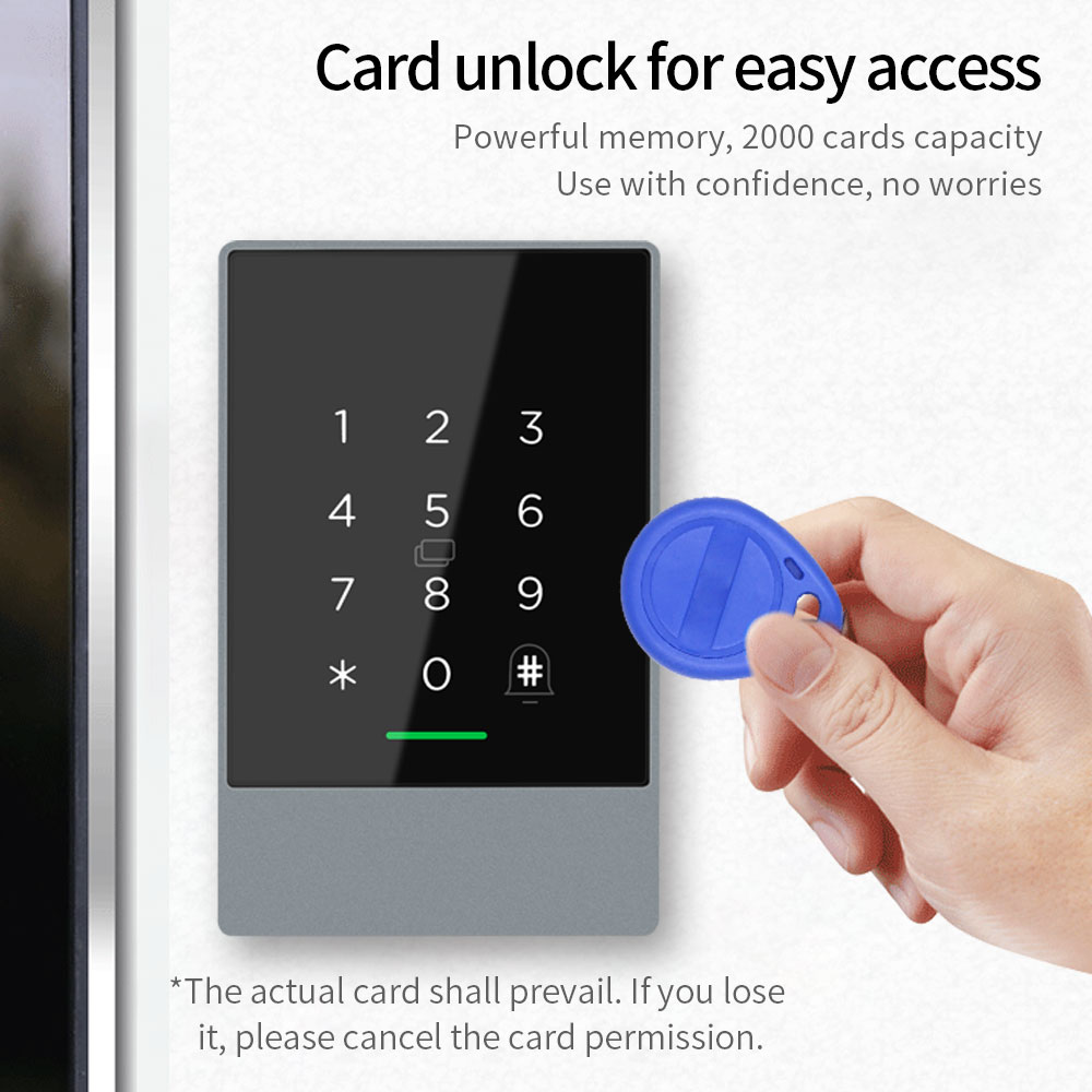 Nfc Tag Ttlock نقر نظام قفل ال - مراجعة Smart Home Logo وسعره