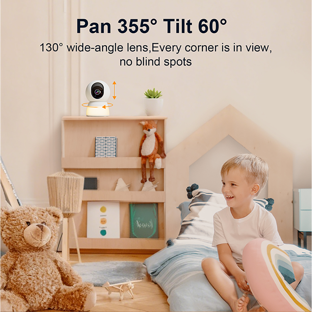 كاميرا WIFI 3MP 5G مع ضوء ليلي - مراجعة Smart Baby Night Light وسعره