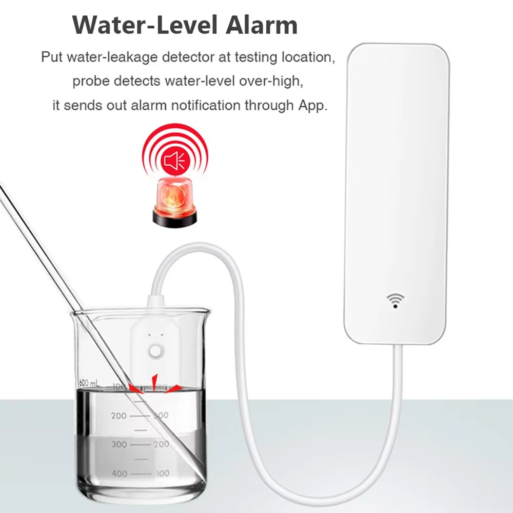 جهاز استشعار تسرب المياه بتقني - مراجعة Wifi Water Sensor وسعره