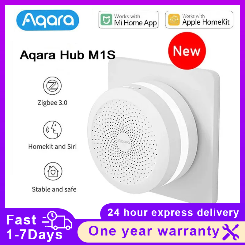 Aqara Smart Hub M1S بوابة لاسل - مراجعة Smart Home Xiaomi Hub وسعره