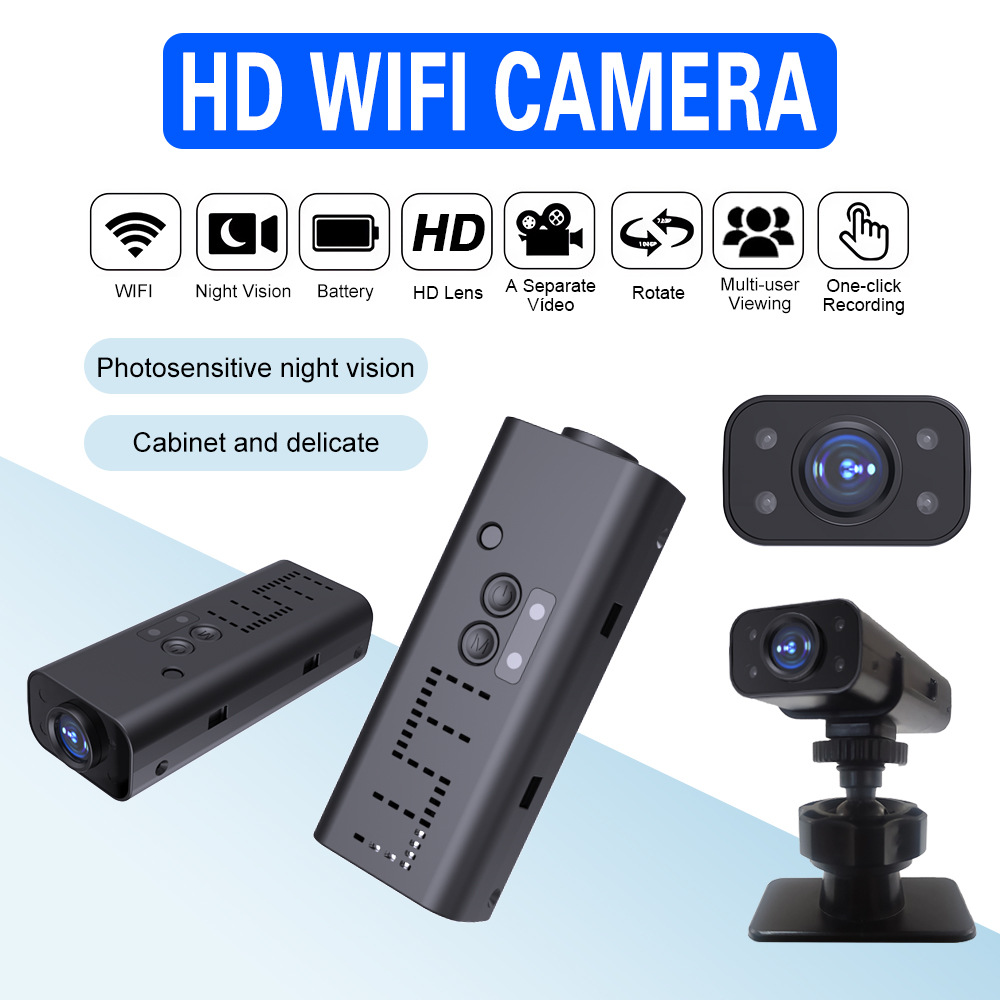 WK13 HD كاميرا صغيرة واي فاي م - مراجعة Smart Home Outdoor Camera وسعره