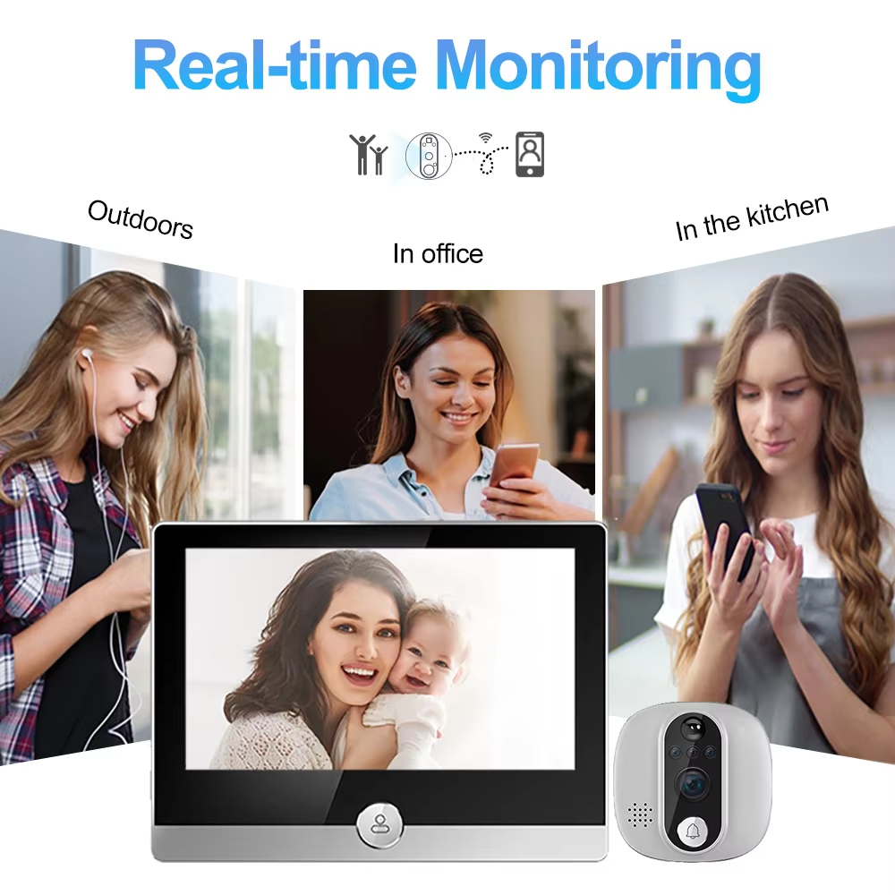 Tuya 1080P واي فاي جرس الباب ك - مراجعة Smart Home Wiser وسعره