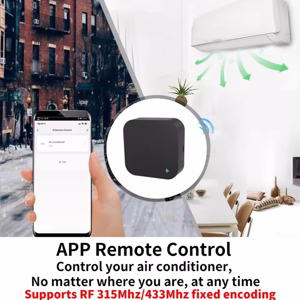 جهاز تحكم عن بعد Tuya WiFi RF  - مراجعة Universal Remote Smart Home وسعره