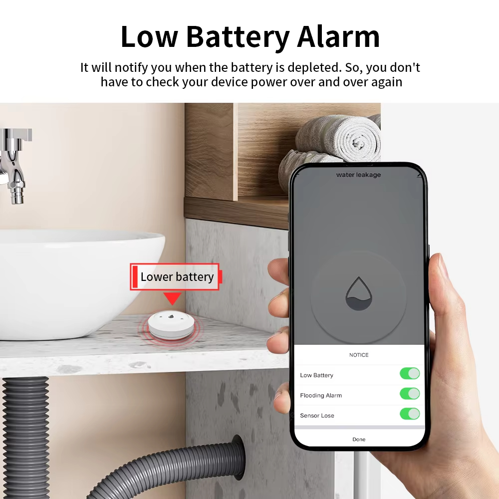 مستشعر تسرب المياه الذكي من تو - مراجعة Smart Home Water Level Sensor وسعره