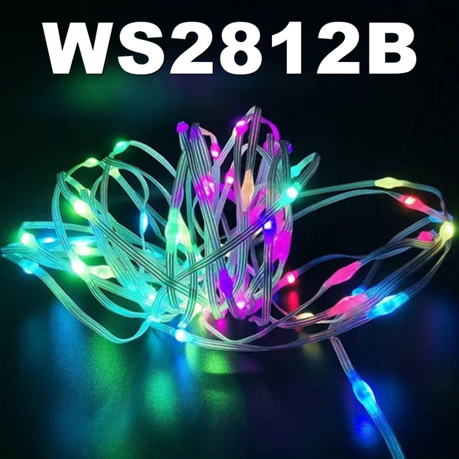 WS2812B مصباح ليد سلسلة الذكية - مراجعة Smart Home Decor وسعره