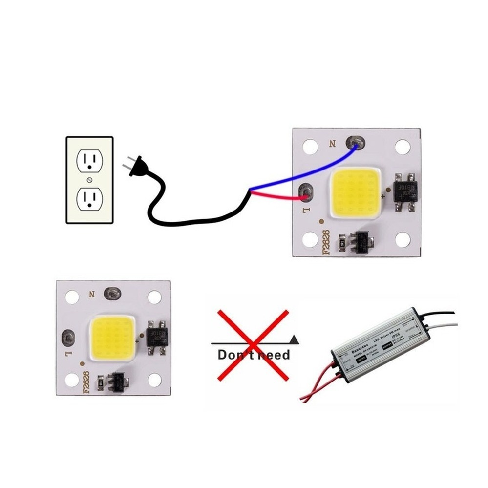10 واط COB وحدة 220 فولت LED ر - مراجعة Smart Home Outdoor وسعره