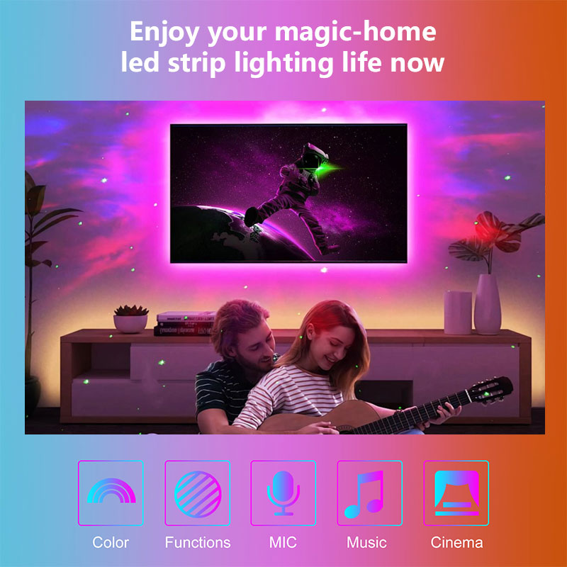 شريط إضاءة LED ذكي RGB من STTL - مراجعة Smart Home Decor وسعره