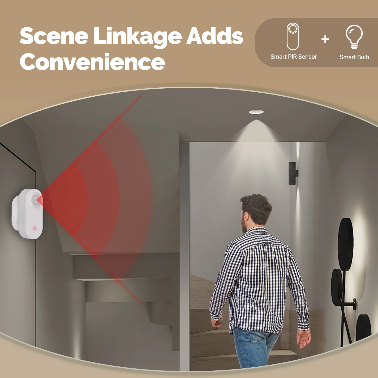 MOES Zigbee 3.0 Tuya Smart PIR - مراجعة Smart Home Wiser وسعره