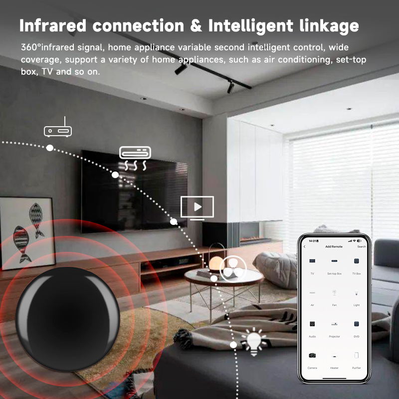 Tuya Zigbee Universal IR Remot - مراجعة Universal Remote Smart Home وسعره