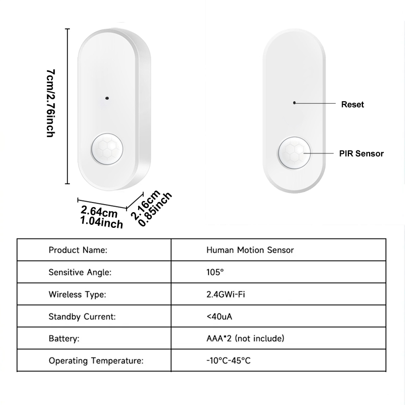 Tuya WiFi PIR محس حركة جسم الإ - مراجعة Smart Home Wiser وسعره