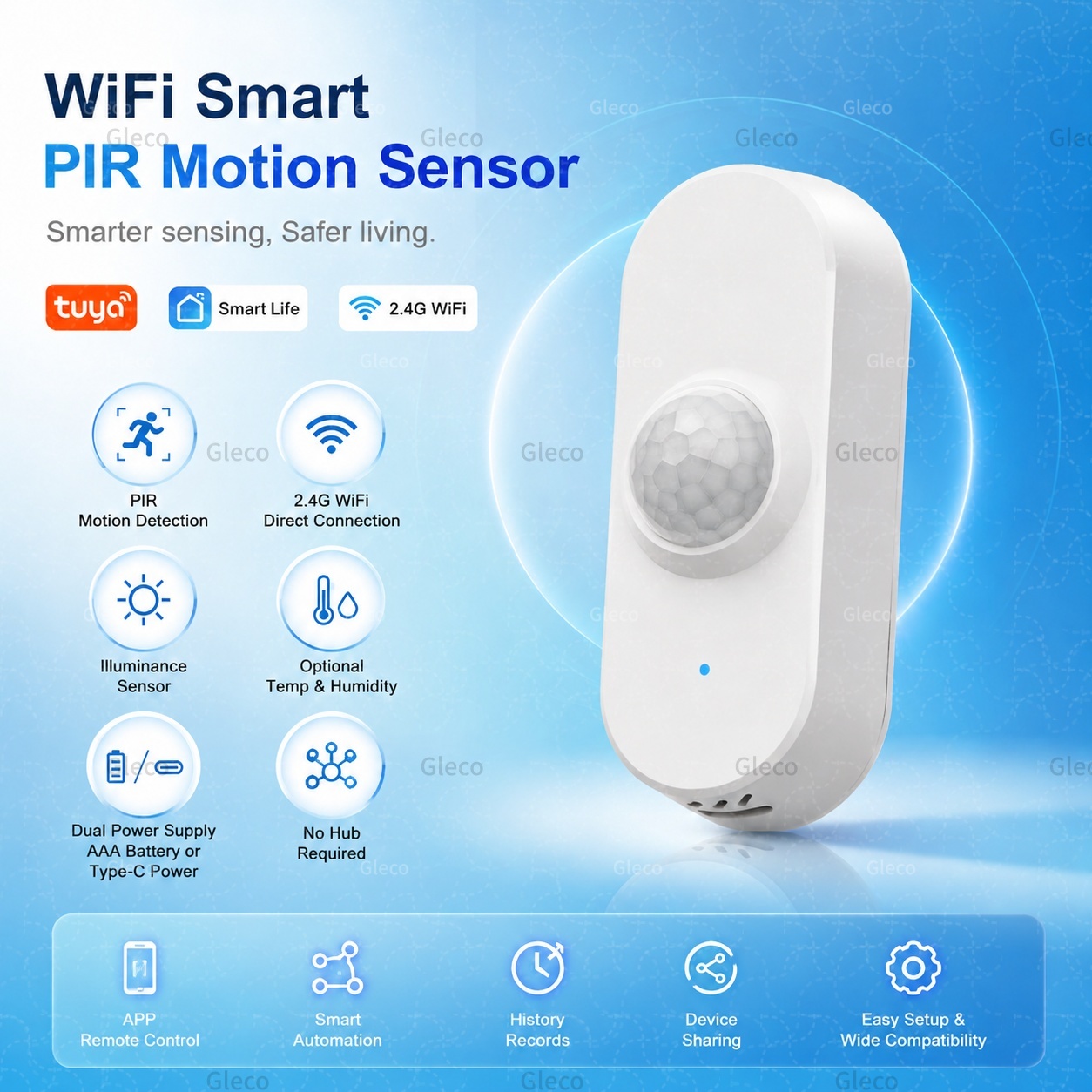 مستشعر حركة ذكي بتقنية واي فاي - مراجعة Smart Home Wiser وسعره
