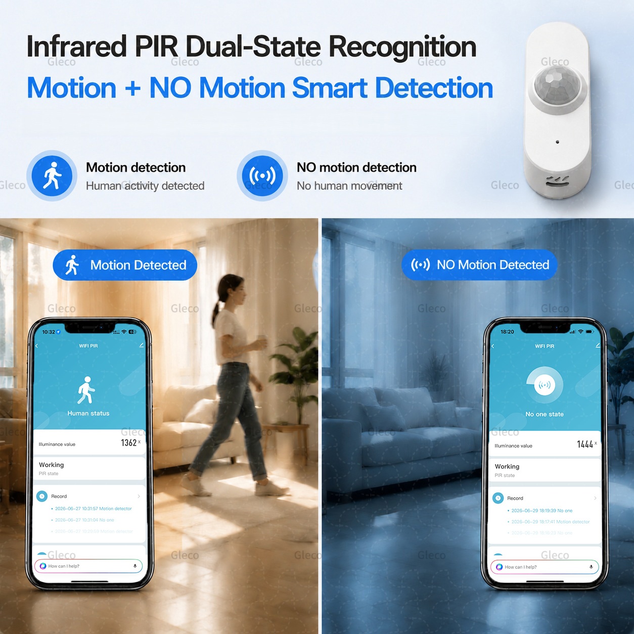 مستشعر حركة ذكي بتقنية واي فاي - مراجعة Smart Home Wiser وسعره