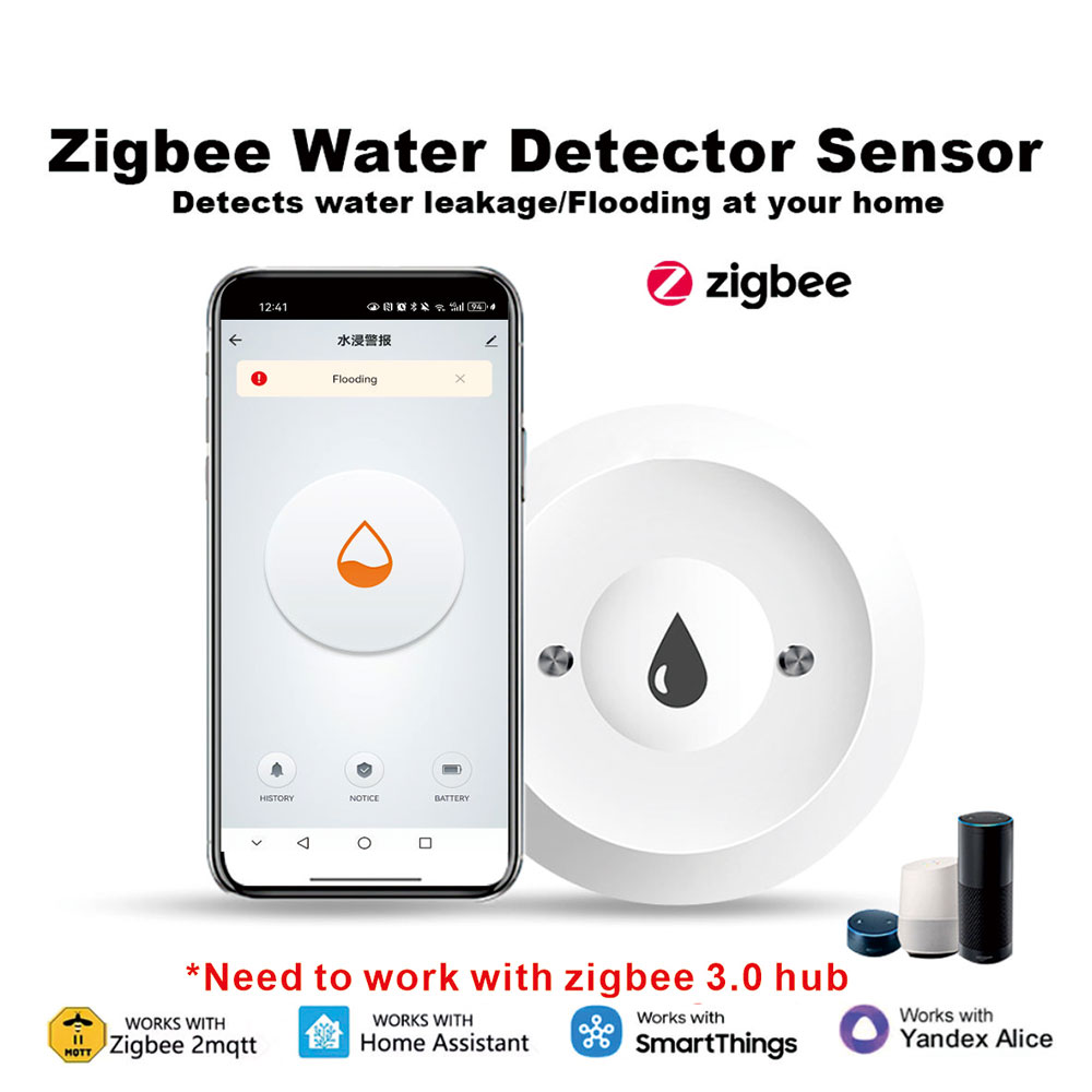 جهاز استشعار تسرب المياه الذكي - مراجعة Smart Home Water Level Sensor وسعره