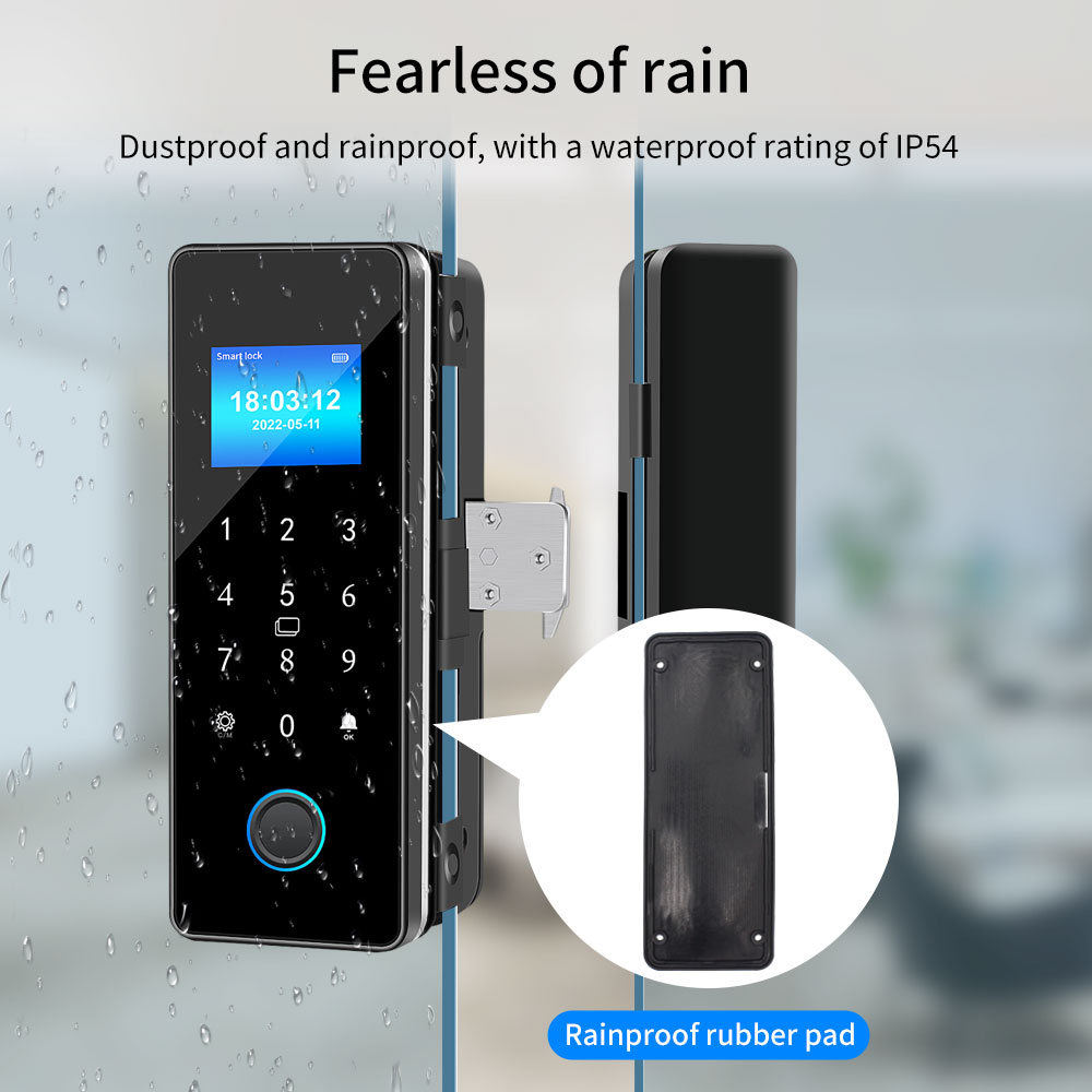 قفل باب زجاجي إلكتروني ببصمة ا - مراجعة Smart Home Ezviz وسعره