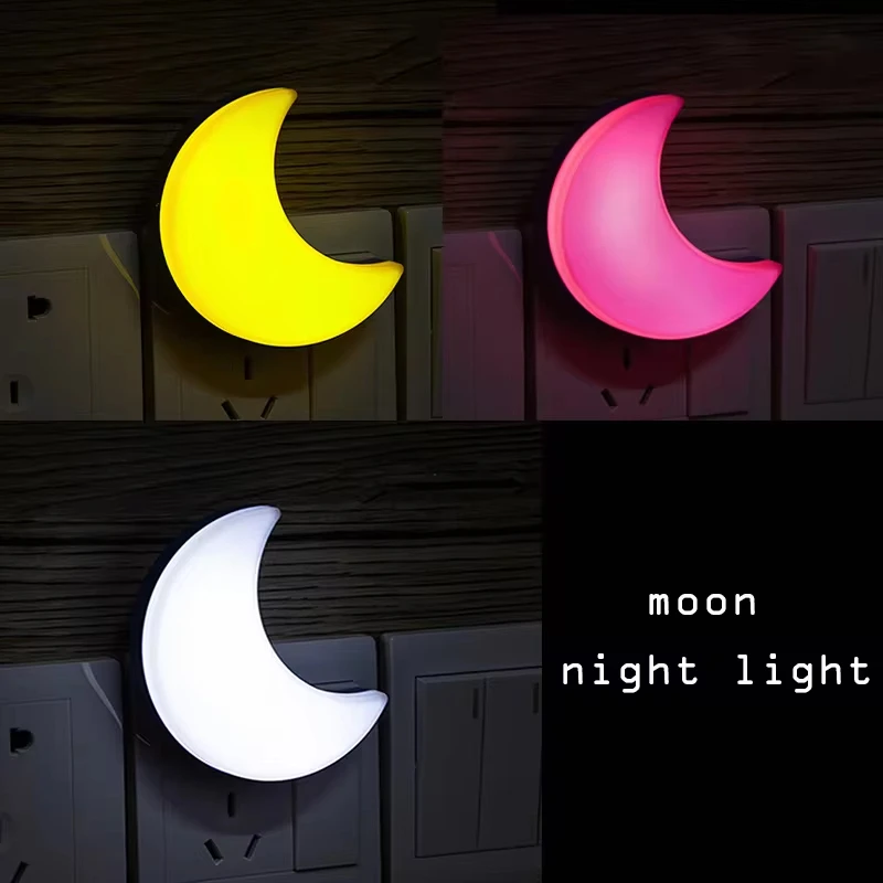 ضوء ليلي على شكل قمر 220 فولت  - مراجعة Smart Baby Night Light وسعره