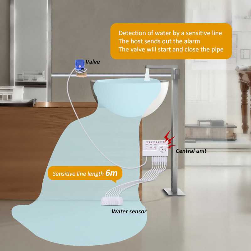 جهاز استشعار تسرب المياه، منتج - مراجعة Smart Home Water Level Sensor وسعره