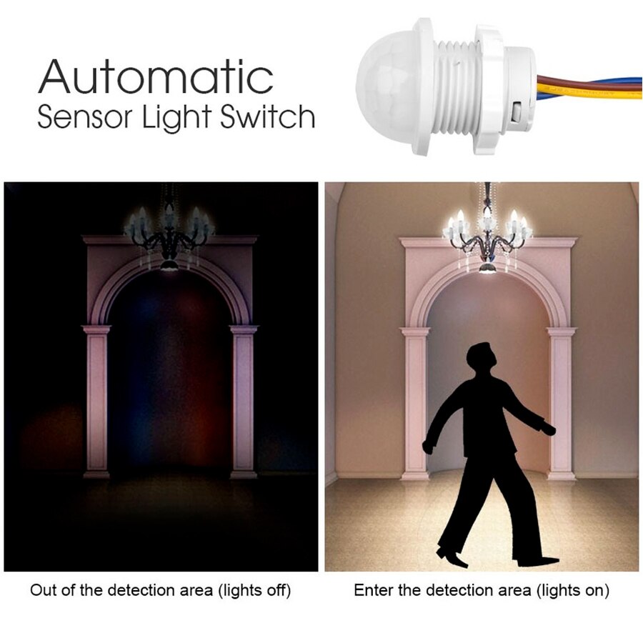 مفتاح ذكي بمستشعر حركة PIR للا - مراجعة Smart Home Outdoor وسعره