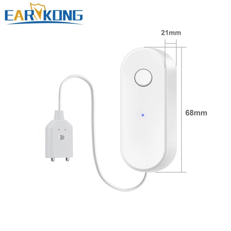 Tuya WiFi مستشعر تسرب المياه ا - مراجعة Wifi Water Sensor وسعره