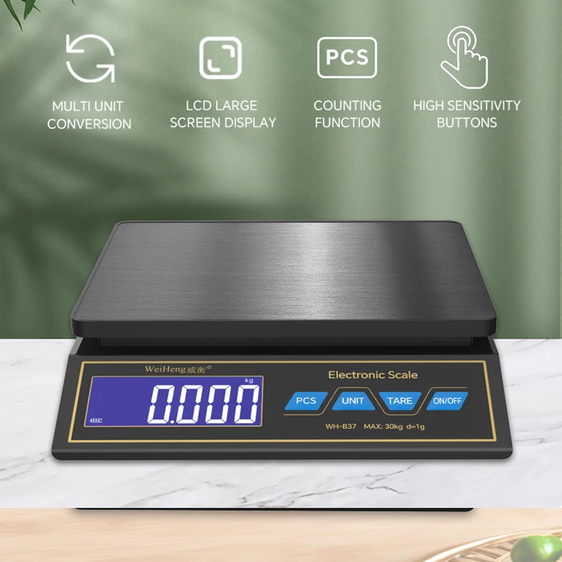 LCD ميزان المطبخ الرقمي 30 كجم - مراجعة Smart Home Utensils وسعره