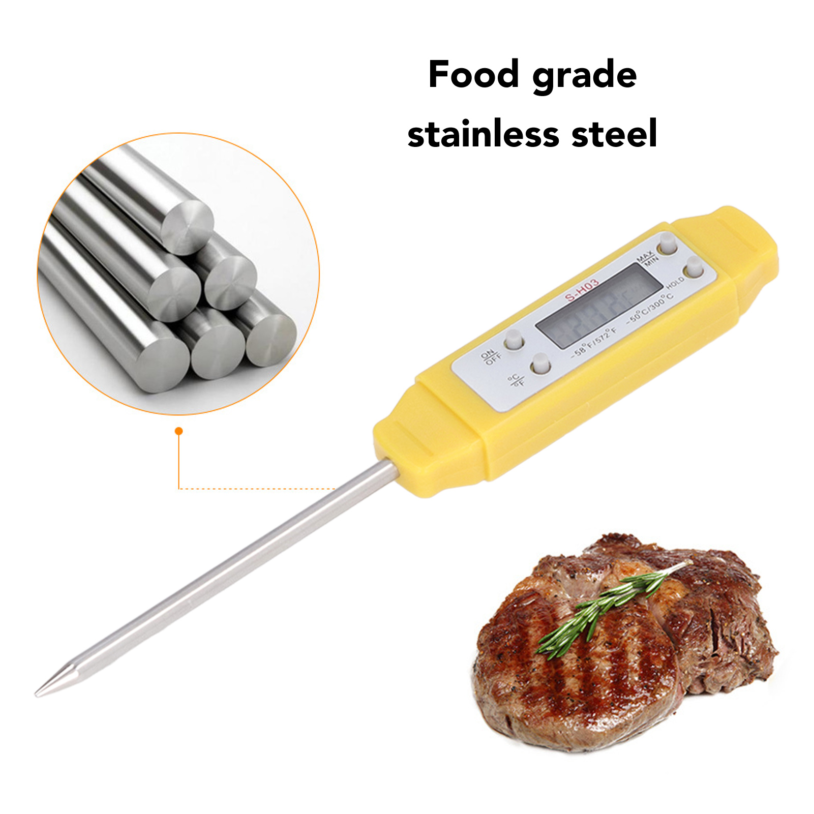 ميزان حرارة رقمي للطعام مع معا - مراجعة Smart Home Utensils وسعره