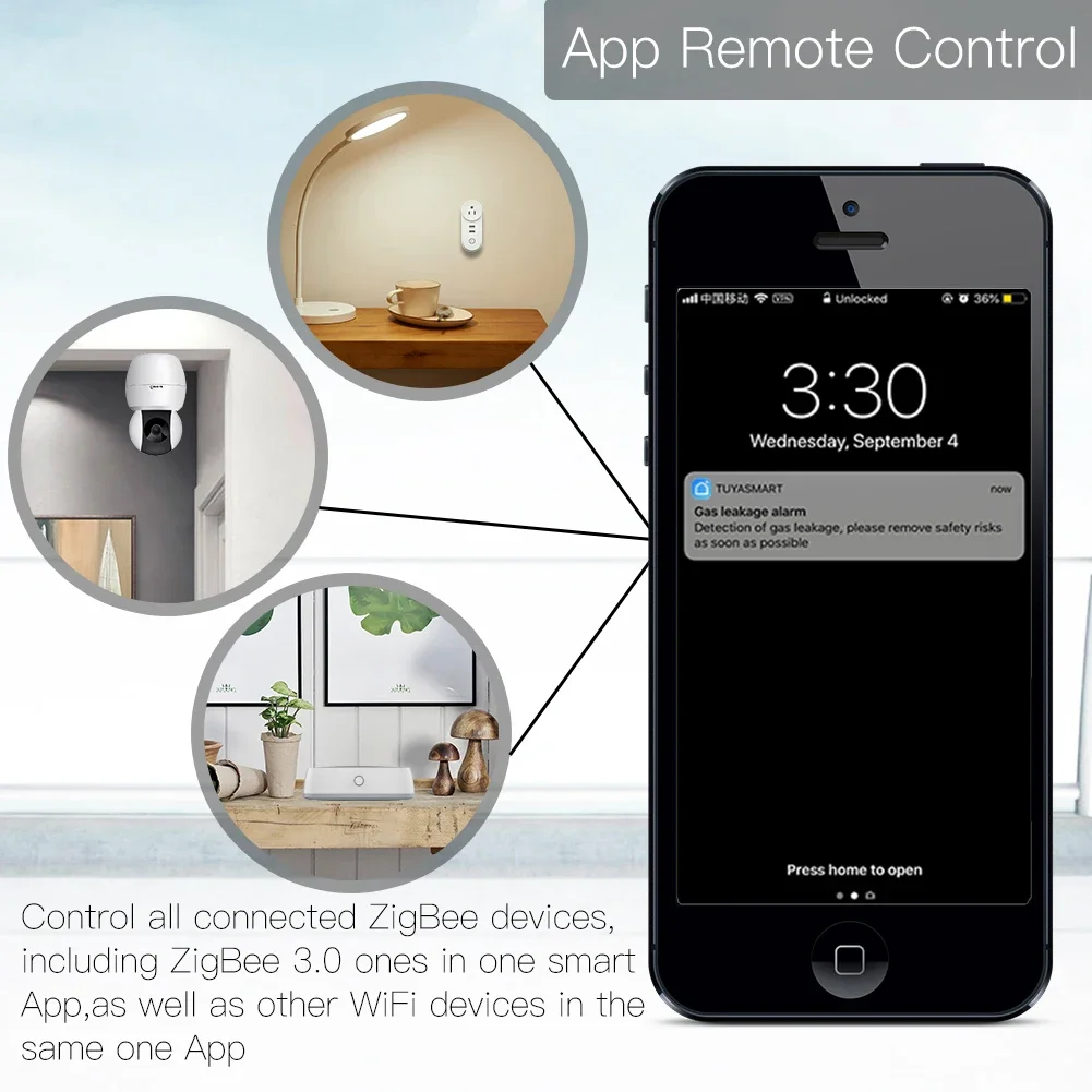 Tuya ZigBee 3.0 Smart Gateway  - مراجعة Smart Home Gateway وسعره
