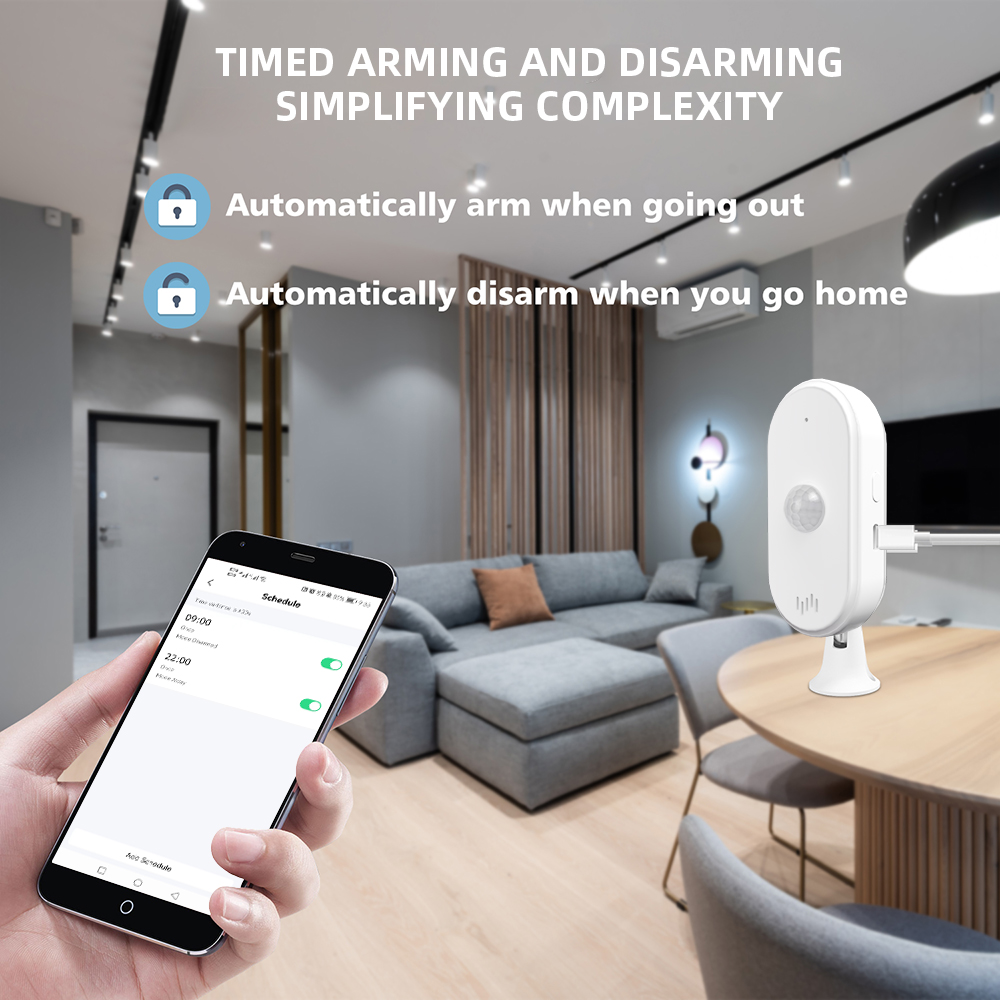 ONENUO-Tuya واي فاي PIR استشعا - مراجعة Smart Home Wiser وسعره